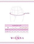WIENNA PANTIES SPANDEX กางเกงชั้นใน แบบเต็มตัว ขอบลูกไม้ (DU14153) ราคาปกติ 370.-