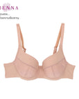 New Bra Limited S-Fit เสื้อชั้นใน 4/5 Cup เสริมโครง เต้าปั๊มซิมเลส Push Up(DB91407) ราคาปกติ 890.-