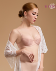New Bra Limited S-Fit เสื้อชั้นใน 4/5 Cup เสริมโครง เต้าปั๊มซิมเลส Push Up(DB91407) ราคาปกติ 890.-