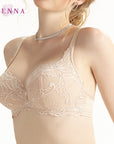 WIENNA (BigSize 85-90) เสื้อชั้นใน 4/5 CUP เสริมโครง เต้าเสริมบาง (DB21413) Wiennashop