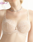 WIENNA (BigSize 85-90) เสื้อชั้นใน 4/5 CUP เสริมโครง เต้าเสริมบาง (DB21413) Wiennashop