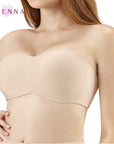 WIENNA (BigSize 85-90) เสื้อชั้นใน 1/2 Cup ซ่อนโครง ถอดสายบ่า (DB31209) Wiennashop