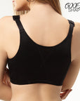 WIENNA (BigSize 100-105) เสื้อชั้นใน Full Cup ไร้โครง แบบตะขอหน้า (DB47109) Wiennashop