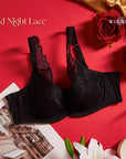 Midnight Lace เสื้อชั้นใน 4/5 Cup เสริมโครง เต้าเสริมบาง (DB21907) ราคาปกติ 1,090.-