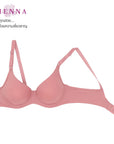 WIENNA เสื้อชั้นใน (AB75-80) 4/5 Cup เสริมโครง เต้าโมล Push Up (DB27626) Wiennashop