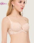 เสื้อชั้นใน 3/4 Cup เสริมโครง เต้าเสริมบาง (DB27796) ราคาปกติ 990.- Wiennashop