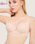 CLASSY LACE เสื้อชั้นใน 3/4 Cup เสริมโครง เต้าเสริมบาง (DB27796) ราคาปกติ 990.-