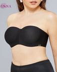 WIENNA (BigSize 85-90) เสื้อชั้นใน 1/2 Cup ซ่อนโครง ถอดสายบ่า (DB31209) Wiennashop