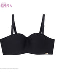WIENNA (BigSize 85-90) เสื้อชั้นใน 1/2 Cup ซ่อนโครง ถอดสายบ่า (DB31209) Wiennashop