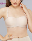 STRAPLESS BRA (BigSize 85-90) เสื้อชั้นใน 1/2 Cup ซ่อนโครง ถอดสายบ่า (DB31209) ราคาปกติ 1,100.-