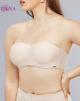 WIENNA (BigSize 85-90) เสื้อชั้นใน 1/2 Cup ซ่อนโครง ถอดสายบ่า (DB31209) Wiennashop