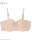 STRAPLESS BRA (BigSize 85-90) เสื้อชั้นใน 1/2 Cup ซ่อนโครง ถอดสายบ่า (DB31209) ราคาปกติ 1,100.-