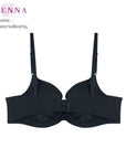 .WIENNA เสื้อชั้นใน (B80,D75-80,E75) 4/5 Cup เสริมโครง เต้าโมลบาง (BDB41422) Wiennashop