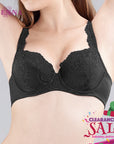 Big Beauty (BigSize 85-95) เสื้อชั้นใน 4/5 Cup เสริมโครง (DB41445) ราคาปกติ 990.-