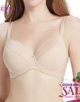 EVERYDAY COZY (BigSize 85-90) เสื้อชั้นใน 4/5 Cup เสริมโครง เต้าโมลบาง (DB41499) ราคาปกติ 890.-