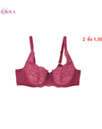 WIENNA เสื้อชั้นใน (BCDE75-80) 4/5 Cup เสริมโครง เต้าซับบาง I-Quilt (DB43416) Wiennashop
