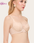 CLASSY LACE เสื้อชั้นใน 4/5 Cup เสริมโครง เต้าซับบาง I-Quilt (DB43416) ราคาปกติ 990.-