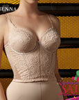 Long Bra บราตัวยาว 4/5 คัพ มีโครง (DB44428) ราคาปกติ 1,500.-