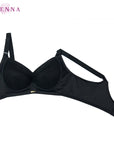WIENNA เสื้อชั้นใน (BCDE85-95) Full Cup ไร้โครง เต้าซับบาง (DB45122) Wiennashop