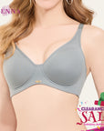 TRIPLE WIRELESS เสื้อชั้นใน 4/5 cup ไร้โครง เต้าโมลบาง (DB45905) ราคาปกติ 1,250.-