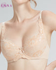 CLASSY LACE เสื้อชั้นใน 4/5 Cup มีโครง เต้าเสริมแผ่นหนาล่าง (DB51407) ราคาปกติ 890.-