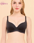 New Collection Bra Limited เสื้อชั้นใน 4/5 Cup เสริมโครง เต้าปั๊มซิมเลส Push Up(DB91403) ราคาปกติ 790.-