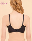 New Collection Bra Limited เสื้อชั้นใน 4/5 Cup เสริมโครง เต้าปั๊มซิมเลส Push Up(DB91403) ราคาปกติ 790.-