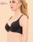 เสื้อชั้นใน 4/5 Cup เสริมโครง เต้าปั๊มซิมเลส Push Up(DB91403) ราคาปกติ 790.- Wiennashop