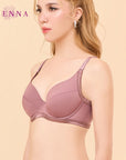 New Collection Bra Limited เสื้อชั้นใน 4/5 Cup เสริมโครง เต้าปั๊มซิมเลส Push Up(DB91403) ราคาปกติ 790.-