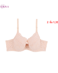 WIENNA เสื้อชั้นใน (BCD85-90) 4/5 Cup เสริมโครง เต้ายูรีเทนโฟมบาง (DB91425) Wiennashop