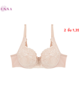 WIENNA เสื้อชั้นใน (BCDE75-80) 3/4 Cup เสริมโครง เต้าซับบาง I-Quilt (DB93401) Wiennashop