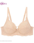 WIENNA (BigSize 85-90)เสื้อชั้นใน 4/5 Cup เสริมโครง เต้าซับบาง (DB94401) Wiennashop