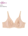 CLASSY LACE (BigSize 85-90)เสื้อชั้นใน 4/5 Cup เสริมโครง เต้าซับบาง (DB94403) ราคาปกติ 1,290.-