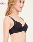 WIENNA เสื้อชั้นใน 4/5 Cup เสริมโครง เต้าโมลบาง (DB27291) Wiennashop