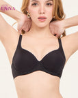 WIENNA เสื้อชั้นใน 4/5 Cup เสริมโครง เต้าโมลบาง (DB27291) Wiennashop