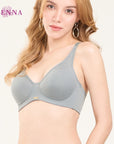 TRIPLE WIRELESS เสื้อชั้นใน 4/5 cup ไร้โครง เต้าโมลบาง (DB45905) ราคาปกติ 1,250.-