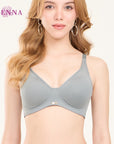 TRIPLE WIRELESS เสื้อชั้นใน 4/5 cup ไร้โครง เต้าโมลบาง (DB45905) ราคาปกติ 1,250.-
