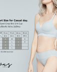 VNZ.VANEZZA Bunny Love (SMARTSIZE) เสื้อชั้นใน 3/4 คัพ ไร้โครง เต้าโมลบาง (DL1209) ราคาปกติ 890.-