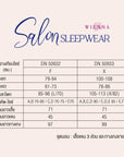 SALON SLEEPWEAR ชุดนอนเสื้อแขน 3 ส่วน และ กางเกงขายาว (DN50932,DN50933)
