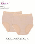WIENNA PANTIES SPANDEX กางเกงชั้นใน แบบเต็มตัว ขอบลูกไม้ แพค 2 (DU14153x2) Wiennashop