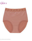 PANTIES SPANDEX กางเกงชั้นใน แบบเต็มตัว ขอบลูกไม้ (DU14153) ราคาปกติ 370.-