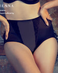 WIENNA PANTS (size L,E) กางเกงกึ่งสเตย์ขากลม ไซซ์เล็ก ความกระชับระดับปานกลาง (DY13122)