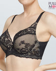 เฉพาะลูกค้าใหม่ 3 ชิ้นลด 40% คละรุ่นได้ WIENNA Fullmoon (BigCup BigSize) เสื้อชั้นใน 4/5 Cup เสริมโครง เต้าเสริมบาง (NB41405) Wiennashop