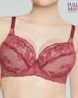 FULL SEXY (BigCup) เสื้อชั้นใน 4/5 Cup เสริมโครง เต้าเสริมบาง (NB41404) ราคาปกติ 1,390.-