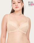 FULL SEXY (BigCup BigSize) เสื้อชั้นใน 4/5 Cup เสริมโครง เต้าเสริมบาง (NB41405) ราคาปกติ 1,490.-
