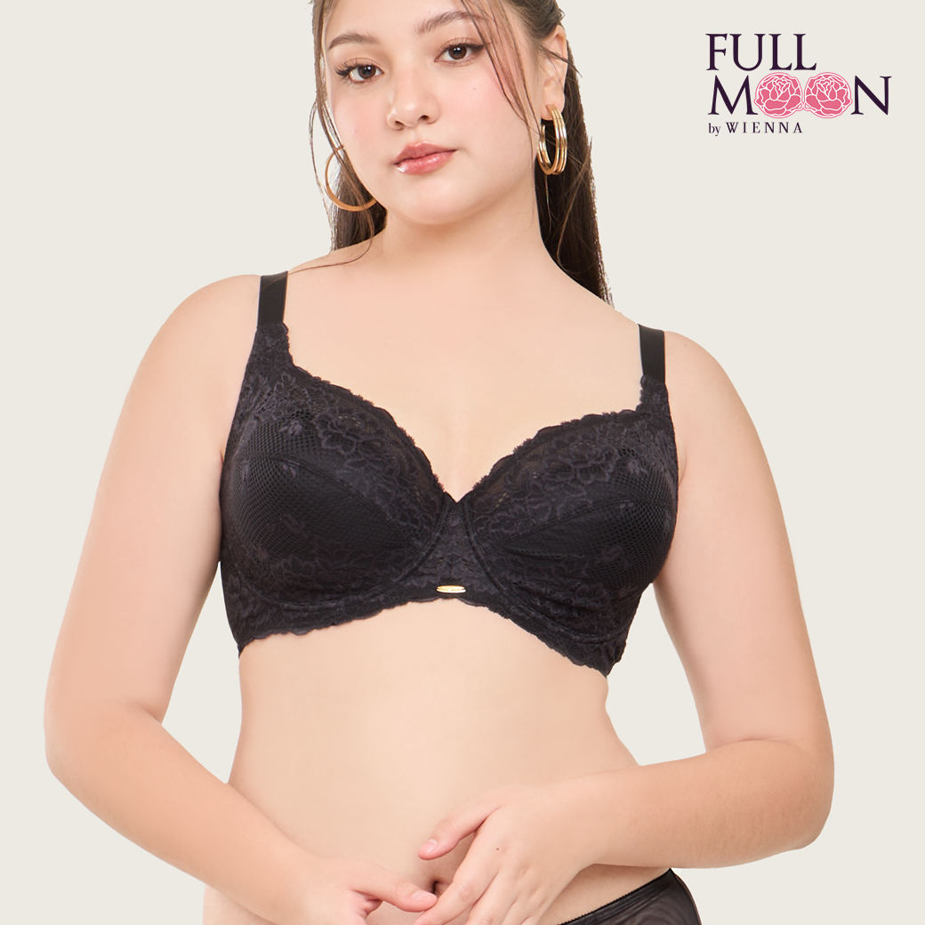 FULL SEXY (BigCup BigSize) เสื้อชั้นใน 4/5 Cup เสริมโครง เต้าซับบาง (NB44402) ราคาปกติ 1,290.-
