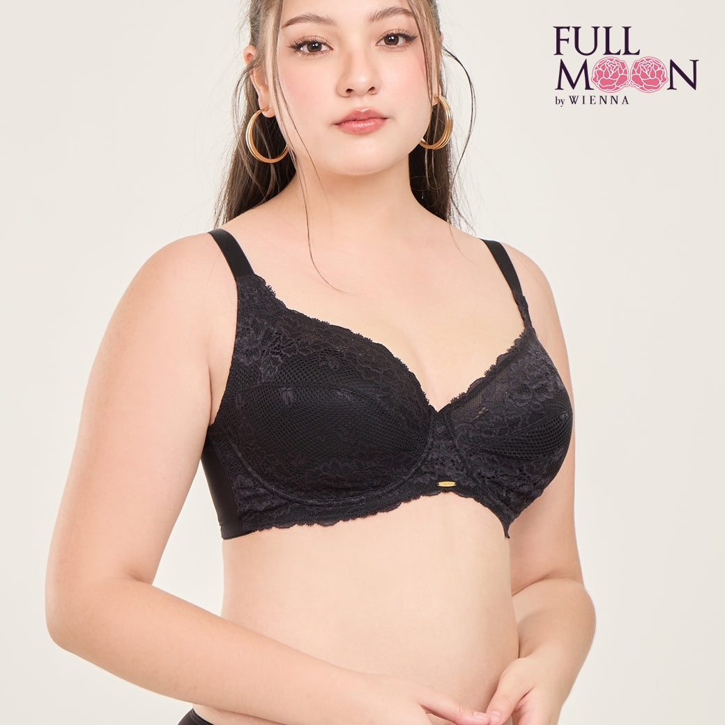 FULL SEXY (BigCup BigSize) เสื้อชั้นใน 4/5 Cup เสริมโครง เต้าซับบาง (NB44402) ราคาปกติ 1,290.-
