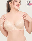 FULL SEXY (BigCup) เสื้อชั้นใน 4/5 Cup เสริมโครง เต้าซับบาง (NB44401) ราคาปกติ 1,190.-