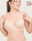 (BigCup) เสื้อชั้นใน 4/5 Cup เสริมโครง เต้าซับบาง (NB44401) ราคาปกติ 1,190.- Wiennashop