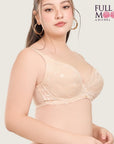 WIENNA (BigCup BigSize) เสื้อชั้นใน 4/5 Cup เสริมโครง เต้าซับบาง (NB44402) Wiennashop